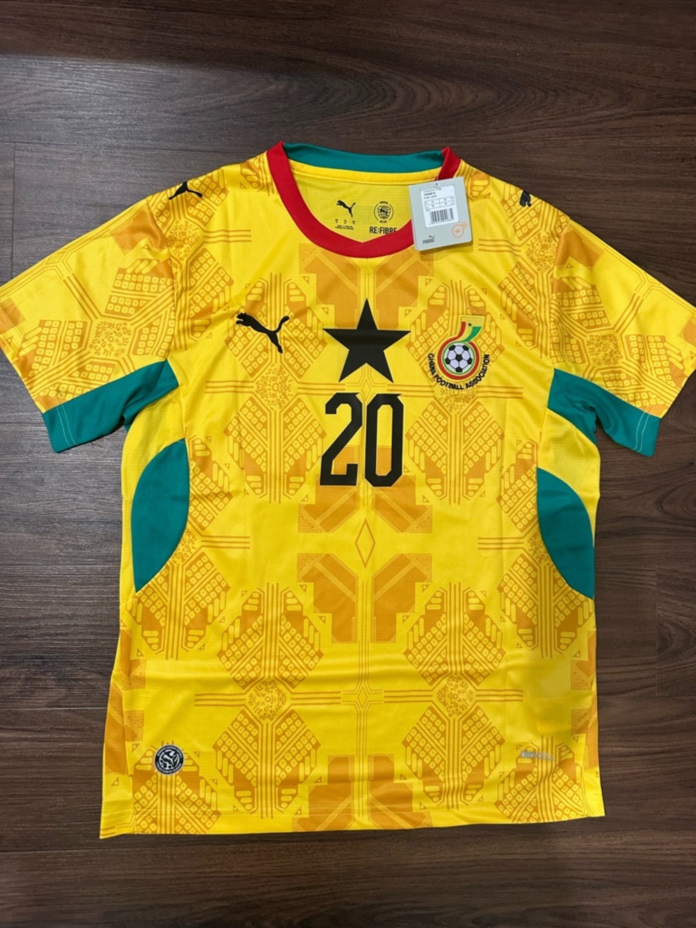 Ghana Black Stars National Team Mohammed Kudus World Cup Soccer Football Jersey